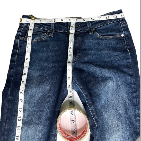 Paige Denim Women’s Skyline Straight Leg Skinny‎ Blue Jeans Size 27 - Picture 4 of 12